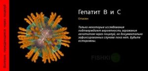 Можно ли заразиться гепатитом с и вич через поцелуй