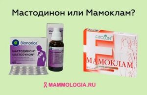 Что лучше при мастопатии кистозной мамоклам или мастодинон