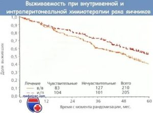 Какой процент выживаемости при раке яичников