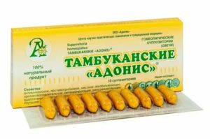 Свечи адонис от простатита отзывы