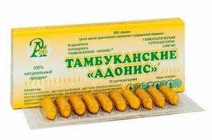 Тамбуканские адонис свечи от простатита