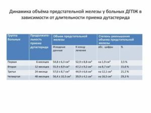 Нормальные размеры предстательной железы по узи у взрослых