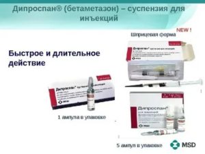 Можно ли колоть дипроспан при вич