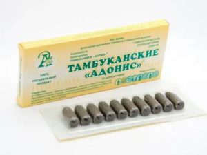 Тамбуканские адонис свечи от простатита