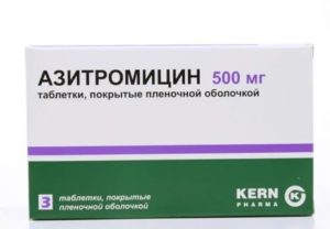 Применение эритромицина простатит