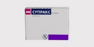 Супракс при хроническом простатите