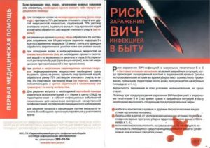 Можно ли заразится через порез вич инфекции
