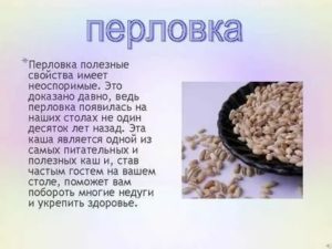 Как перловка влияет на потенцию