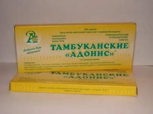 Тамбуканские адонис свечи от простатита