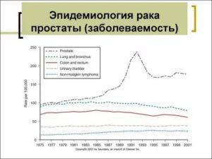 Какова смертность от рака простаты