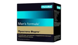 Простате форте состав препарата