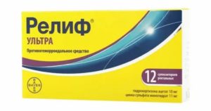 Релиф ультра как применять от простатита