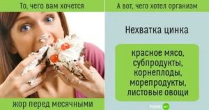 Почему хочется сладкое соленое перед месячными