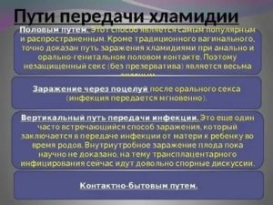 Как можно заразиться хламидиозом оральным путем