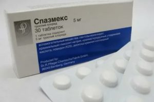 Спазмекс при простатитах