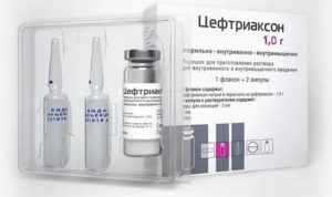 Цефтриаксон сколько дней колоть при простатите