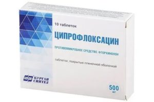 Простатита у мужчин и его лечение медикаментами ципрофлоксацин