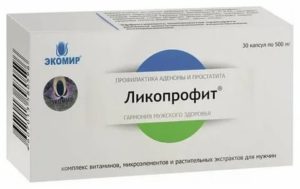 Витаминный комплекс для профилактики простатита
