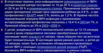 Какие могут симптомы у новорожденного с вич