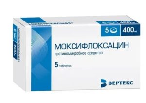 Применение моксифлоксацина при простатите