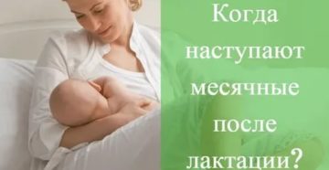 Когда начинаются месячные после прекращения грудного вскармливания