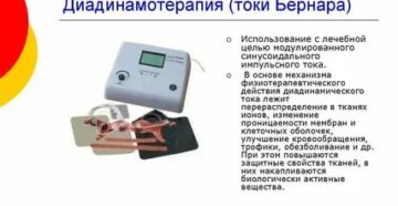 Лечение простатита токами бернара