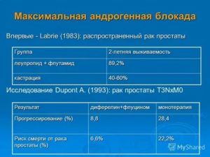 Что такое андрогенная блокада при раке простаты