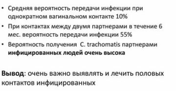 Какова вероятность заразиться хламидиозом от инфицированного