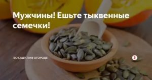 Рецепты лечения аденомы простаты тыквенными семечками
