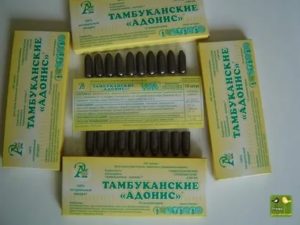 Тамбуканские адонис свечи от простатита