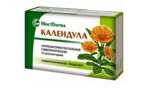 Свечи с календулой при простатите