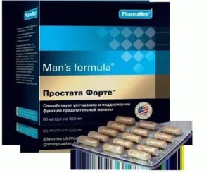 Витаминный комплекс для профилактики простатита